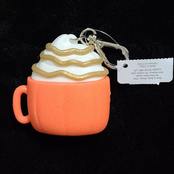 PUMPKIN SPICE LATTE SANITIZER HOLDER WITH GIFT BAG - Picture 4 of 12